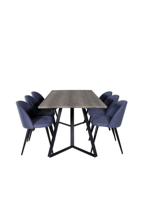 hom_1629078-02_Fs Bild på Matgrupp Maggie med 6 st matstolar Valleta - Venture Home