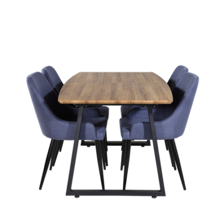 Bild på Matgrupp Irene med 4st matstolar Pia - Venture Home