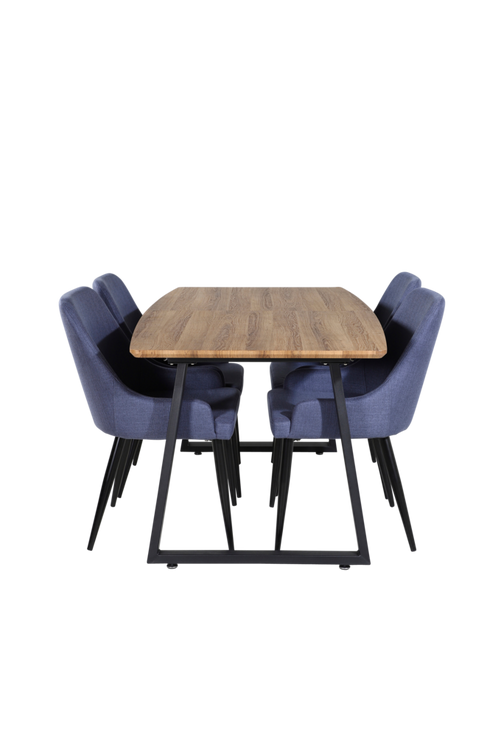 hom_1629079-01_Fs Bild på Matgrupp Irene med 4st matstolar Pia - Venture Home