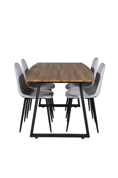 hom_1629084-03_Fs Bild på Matgrupp Irene med 4st matstolar Penally - Venture Home