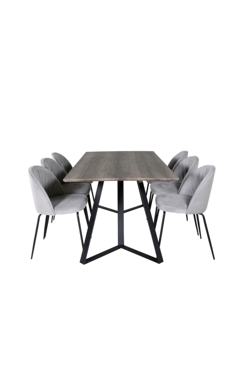 hom_1629090-01_Fs Bild på Matgrupp Maggie med 6st matstolar Vallby - Venture Home