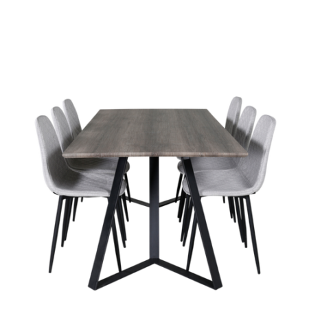 Bild på Matgrupp Maggie med 6st matstolar Penally - Venture Home