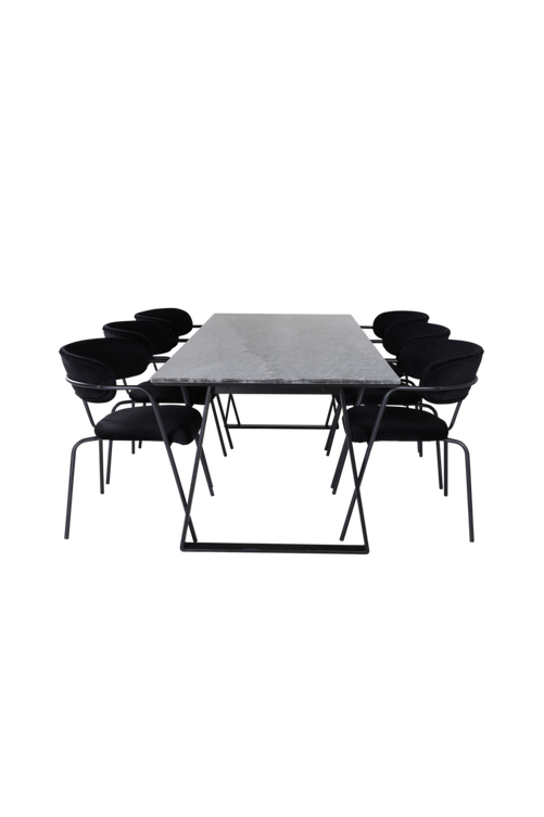 hom_1629099-06_Fs Bild på Matgrupp Estri med 6st matstolar Atticus - Venture Home