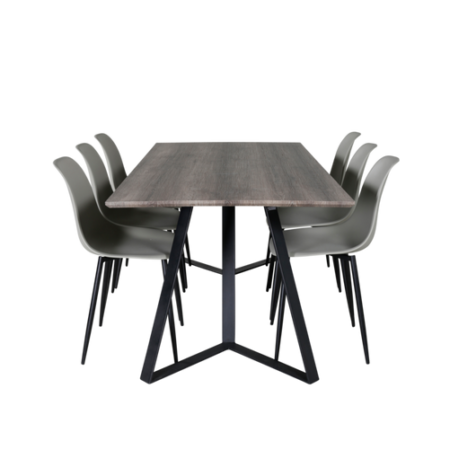 Bild på Matgrupp Maggie med 6st matstolar Penally - Venture Home