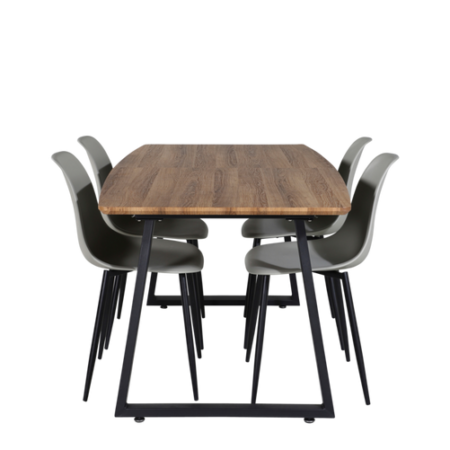 Bild på Matgrupp Irene med 4st matstolar Penally - Venture Home