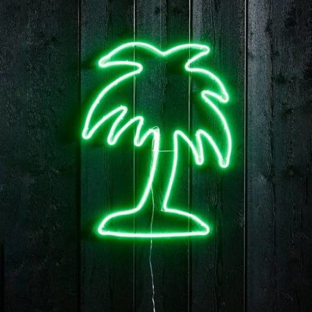 Bild på SILUETT FLATNEON palm - Star Trading