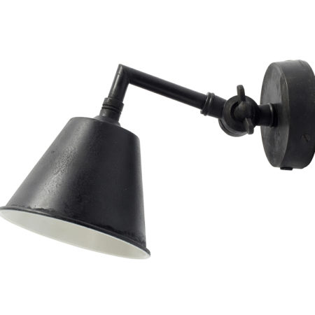 Bild på WALL Vägglampa 12 cm Svart från Nordal