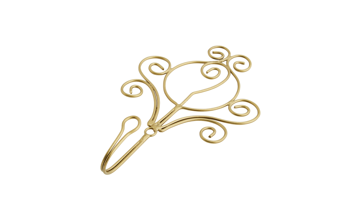 27424AB Bild på HÄNGARE S Antik Mässing från Madam Stoltz