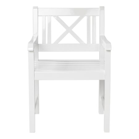 Bild på ROSENBORG Trädgårdsstol Vit från Cinas