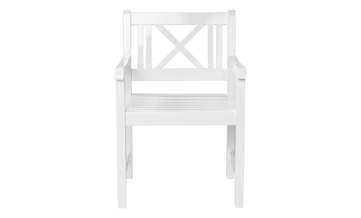 3500010 Bild på ROSENBORG Trädgårdsstol Vit från Cinas