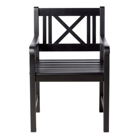 Bild på ROSENBORG Trädgårdsstol Svart från Cinas