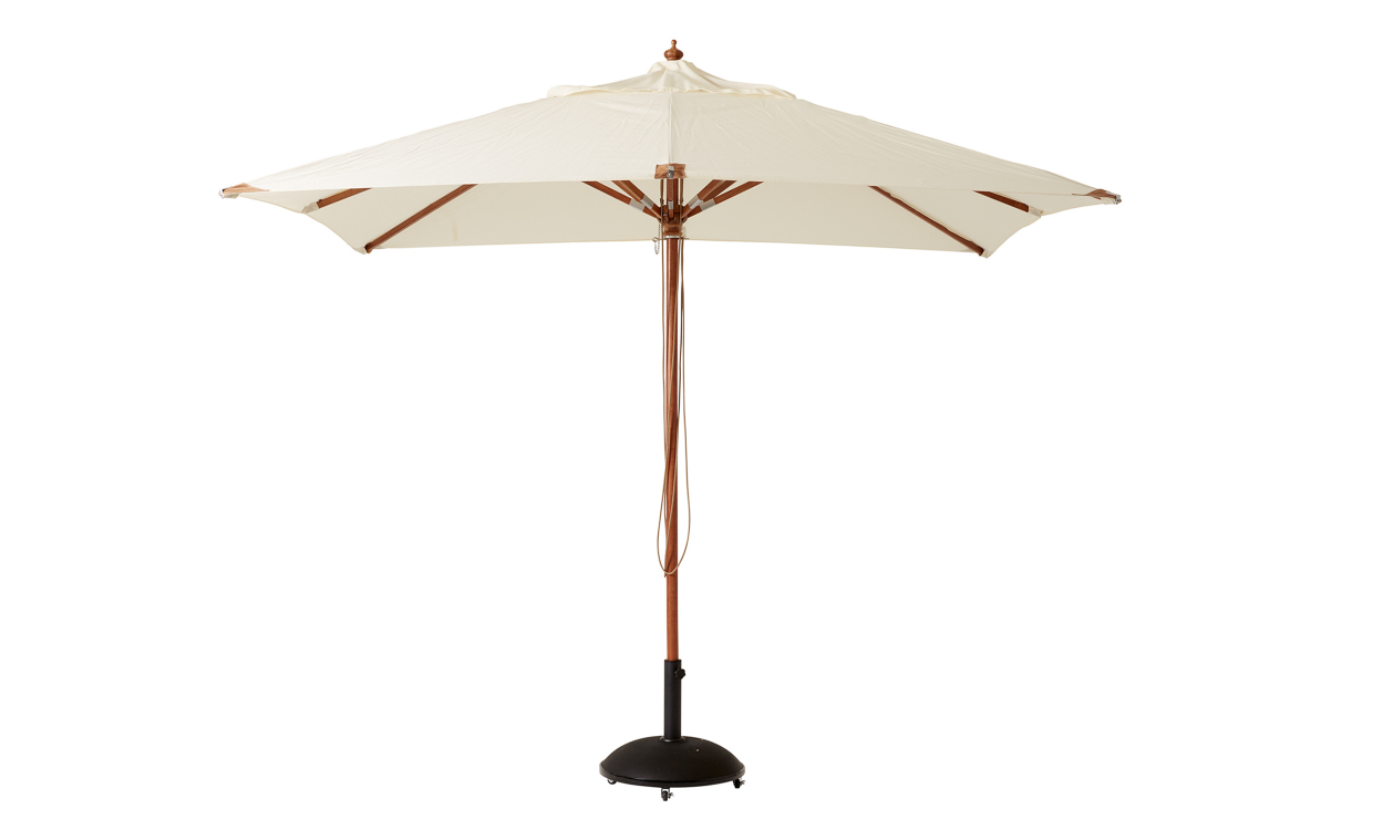 6034015 Bild på ALEZIO Parasoll 3x3 m Offwhite från Cinas