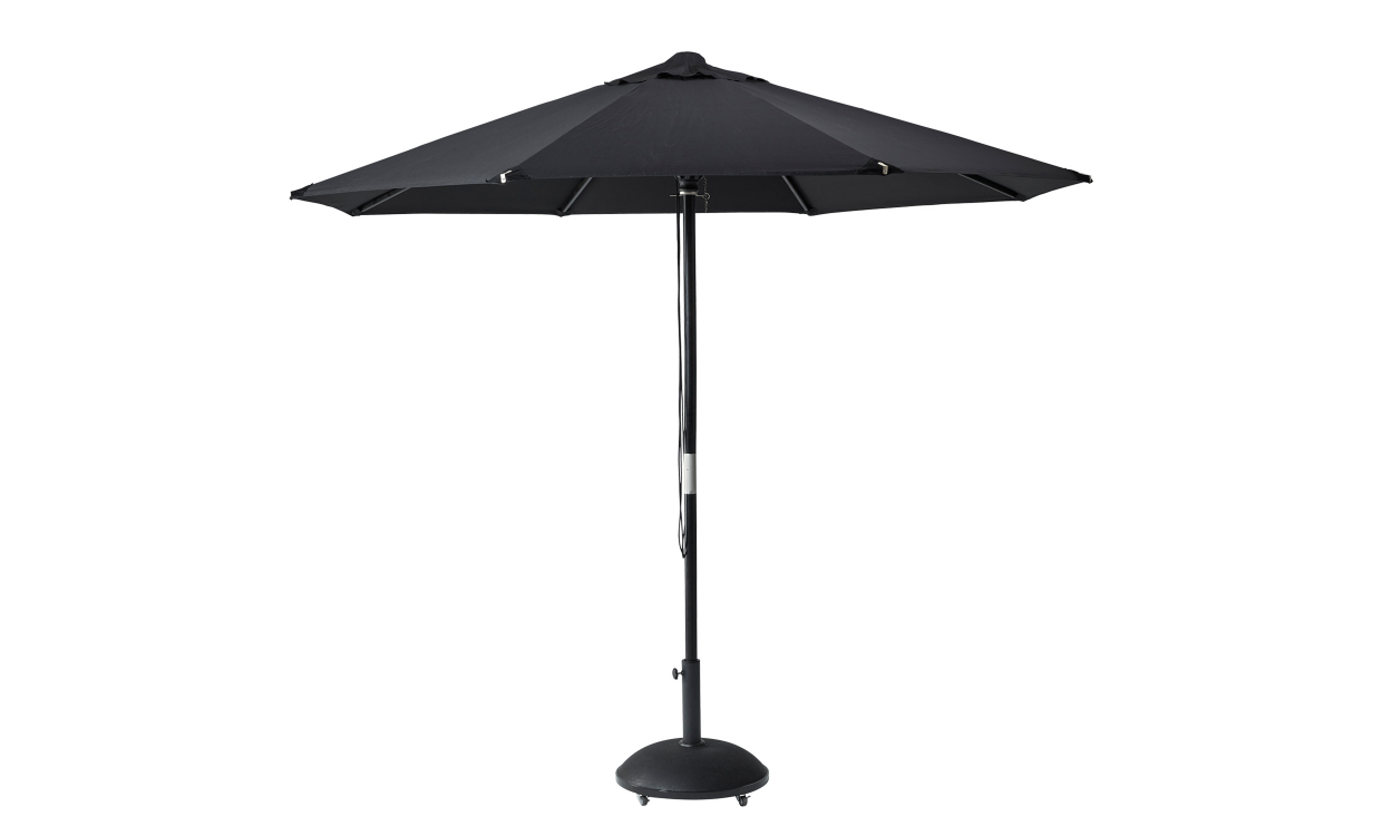 6305020 Bild på CAPRI NERO Parasoll 3 m Svart från Cinas