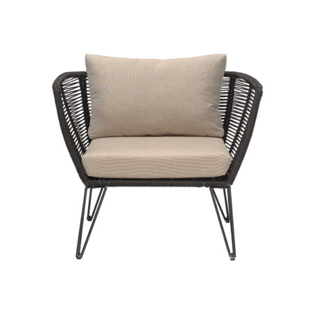 Bild på MUNDO Loungestol Svart från Bloomingville