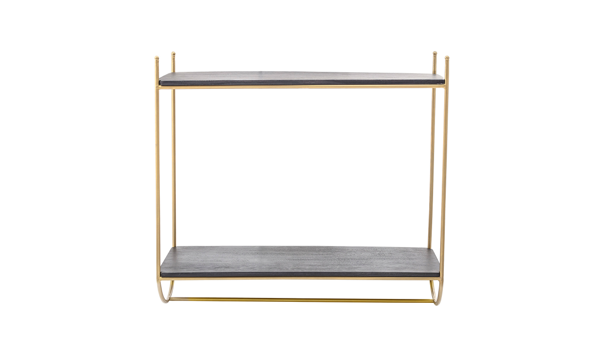 82045231 Bild på CARLY Hylla Mango Svart från Bloomingville