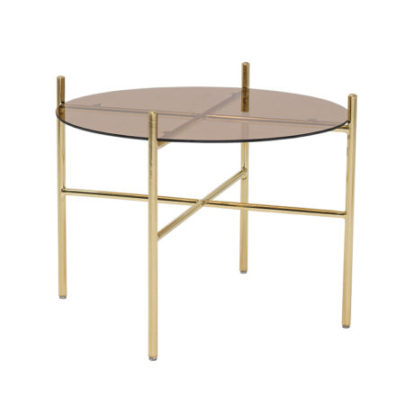 Bild på LUCCA Sidobord Glas Brun från Bloomingville