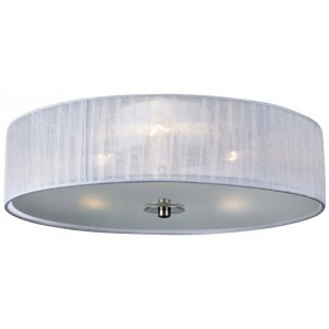 Byske Taklampa - Vit/Frostat glas - Plafonder