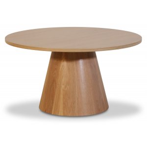 Cone runt soffbord Ø85 cm - Oljad ek - Soffbord i trä