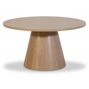 Cone runt soffbord Ø85 cm - Whitewash - Soffbord i trä