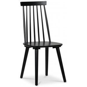 2 st Dalsland Pinnstol - Svart + Möbelpolish - Pinnstolar