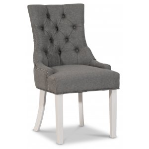 2 st Decotique stol med kromade nitar -Matstolar & Köksstolar - Klädda & stoppade stolar