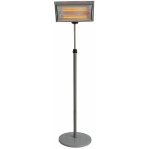 Heater Terrassvärmare - Grå - Infravärmare