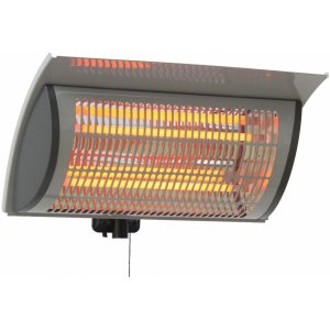 Heater vägghängd terrassvärmare - Grå - Infravärmare