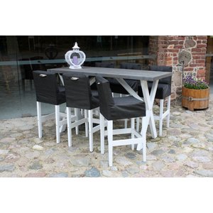 Matgrupp Brixton: Bord inklusive 6 st stolar + Möbelpolish - Utematgrupper