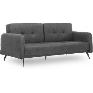 Sandbäck 2-sits bäddsoffa - Antracit/svart - 2-sits soffor