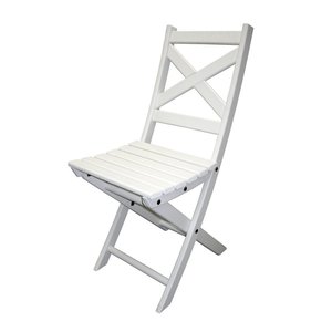 2 st Wilma stol - Vit + Möbelpolish - Utematstolar