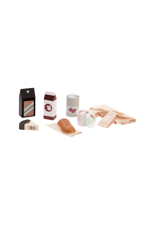 ell_1556077_Fs Bild på Matvaror med kasse - Kids Concept