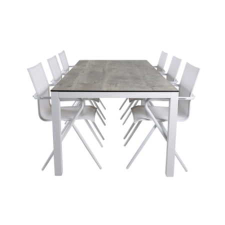 Bild på Matgrupp Lambi med 6 st matstolar Malou - Venture Home