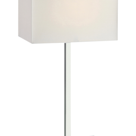 Bild på SAVOY Bordslampa 1L USB Krom/Vit - Markslöjd