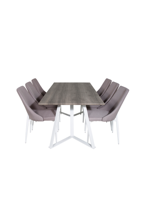 hom_1626862-01_Fs Bild på Matgrupp Maggie med 6st matstolar Leone - Venture Home