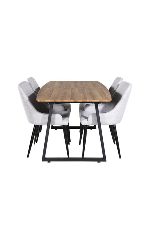 hom_1629079-02_Fs Bild på Matgrupp Irene med 4st matstolar Pia - Venture Home