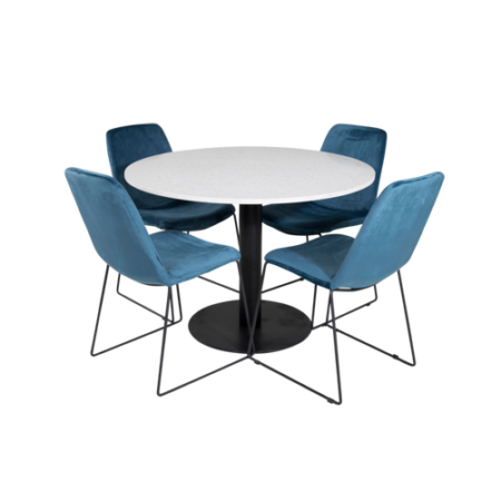 Bild på Matgrupp Ruben ink 4st matstolar Midsjö - Venture Home