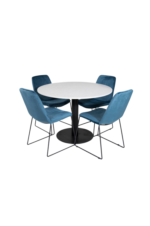 hom_1636668-01_Fs Bild på Matgrupp Ruben ink 4st matstolar Midsjö - Venture Home