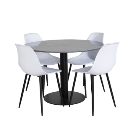 Bild på Matgrupp Estri ink 4st matstolar Penally - Venture Home