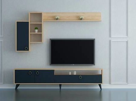 Bild på Mediabänk Silver - Hanah Home