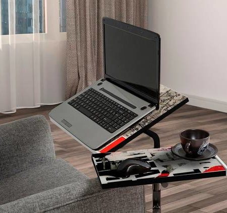 Bild på Laptop Ståbord Glen 766 Atlantic - Hanah Home