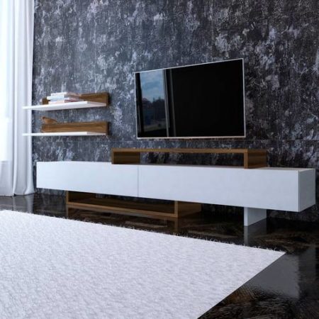 Bild på Mediabänk Nirvana Teak - Hanah Home