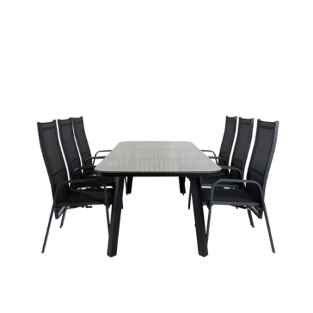 Bild på Matgrupp Pimpim med 6 st Cassie matstolar - Venture Home