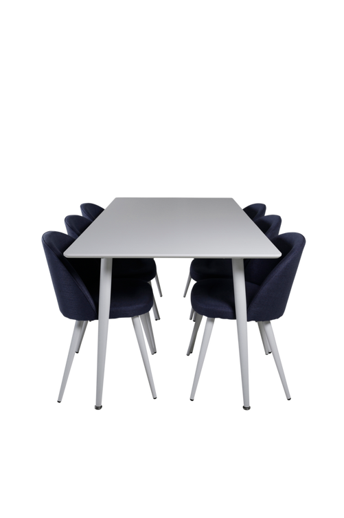 hom_1652184-01_Fs Bild på Matgrupp Penally inkl 6st matstolar Valleta - Venture Home