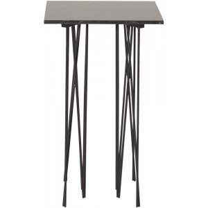 Alborga sidobord 40 x 40 cm - Svart - Sidobord & lampbord