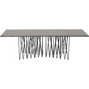 Alborga soffbord 140 x 60 cm - Svart - Soffbord