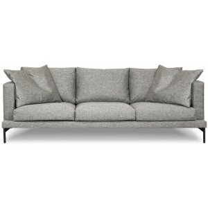 York 4-sits grå soffa - 4-sits soffor