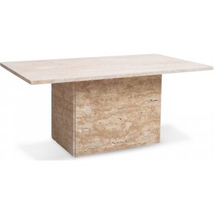 Level soffbord 110x60 cm - Travertin - Soffbord i marmor
