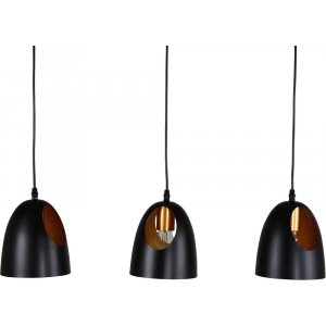 Karby taklampa - Svart/koppar - Pendellampor
