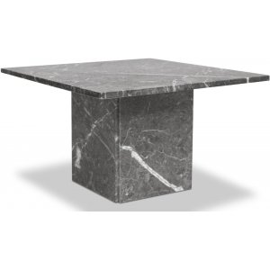 Level soffbord 75x75 cm - Grå marmor - Soffbord i marmor