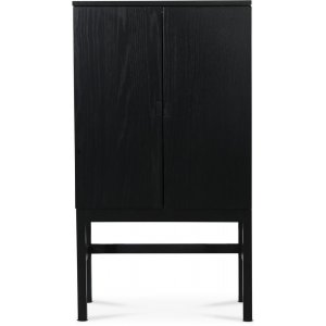 Level skåp med släta dörrar - Svart - Skåp -Skåp - Hyllor & Förvaring